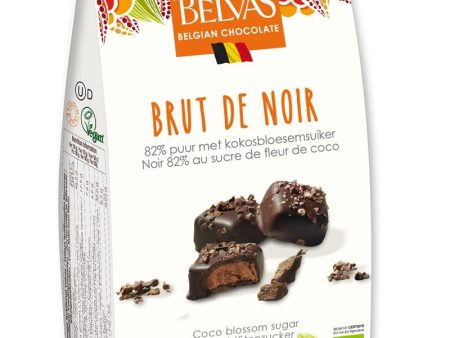 Belvas Organic Brut de Noir 82% - with coconut blossom sugar - 100g Online now