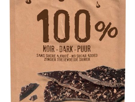 Belvas Belgian Thins Dark 100% with Pure Cacao Nibs 80g For Cheap