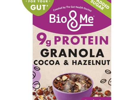 Bio&Me Cocoa & Hazelnut Protein Boosted Gut-Loving Granola 360g Hot on Sale