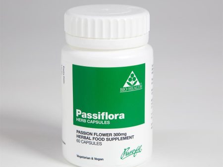 Bio Health Passiflora Herb Capsules 300mg 60 Caps Online now