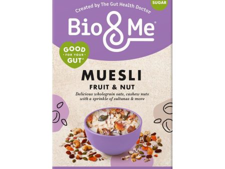 Bio&Me Gut-Loving Fruit & Nut Muesli 450g For Sale