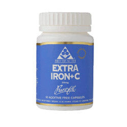 Bio Health Extra Iron 60 Capsules on Sale