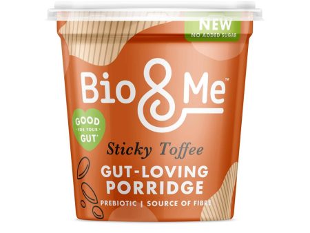 Bio&Me Sticky Toffee Gut-Loving Porridge Pot 58g Online