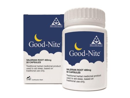 Bio Health Good-Nite Valerian Root 400mg 50 Capsules Online now