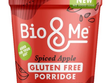 Bio&Me Spiced Apple Gut-Loving Gluten Free Porridge Pot 58g Cheap