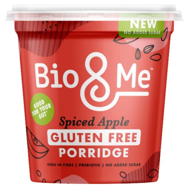 Bio&Me Spiced Apple Gut-Loving Gluten Free Porridge Pot 58g Cheap