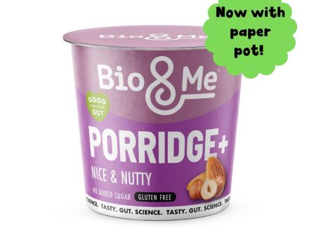 Bio&Me Nice & Nutty Gut-Loving Gluten Free Porridge Pot 58g Sale