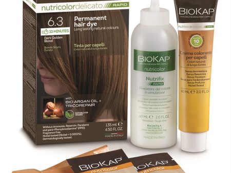 BioKap Dark Golden Blond 6.3 Hair Dye 135 ml For Sale