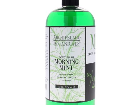 Archipelago Botanicals Body Wash - Morning Mint by Archipelago Botanicals for Unisex - 33 oz Body Wash Online now