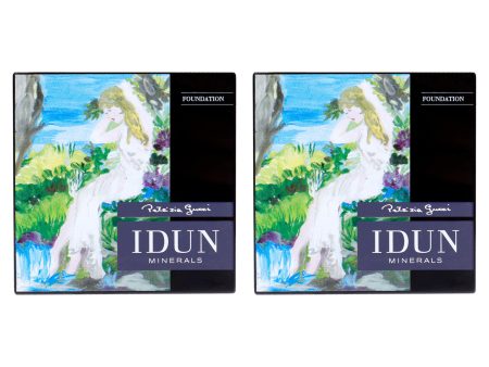 Idun Minerals Powder Foundation - 010 Siri by Idun Minerals for Women - 0.31 oz Foundation - Pack of 2 For Discount