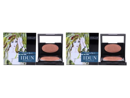 Idun Minerals Eyeshadow - 110 Kungsljus by Idun Minerals for Women - 0.10 oz Eye Shadow - Pack of 2 Fashion