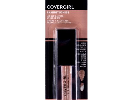 Covergirl Exhibitionist Liquid Glitter Eyeshadow - 2 At First Blush by CoverGirl for Women - 0.13 oz Eye Shadow on Sale