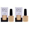 CND Shellac Nail Color - Exquisite by CND for Women - 0.25 oz Nail Polish - Pack of 2 For Sale