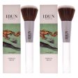 Idun Minerals Stippling Brush - 011 by Idun Minerals for Women - 1 Pc Brush - Pack of 2 For Cheap