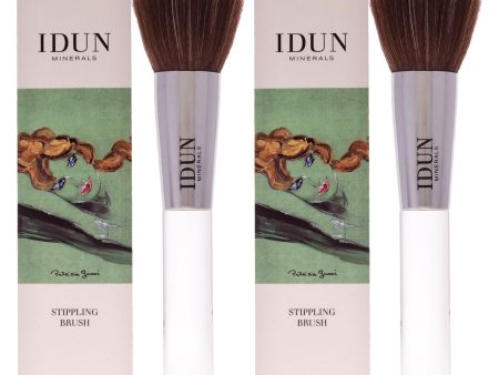 Idun Minerals Stippling Brush - 011 by Idun Minerals for Women - 1 Pc Brush - Pack of 2 For Cheap