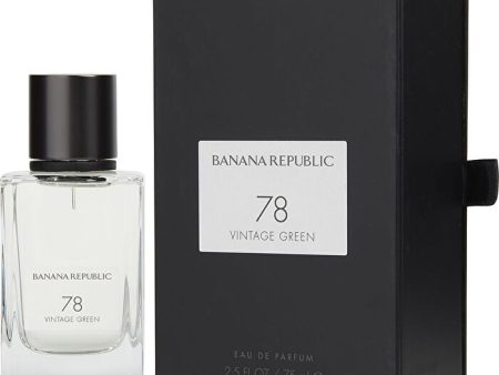 Banana Republic Vintage Green 78 Eau De Parfum Spray 75ml 2.5oz Online