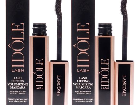 Lancome Lash Idole Lifting and Volumizing Mascara - 01 Glossy Black by Lancome for Women - 0.27 oz Mascara - Pack of 2 Hot on Sale