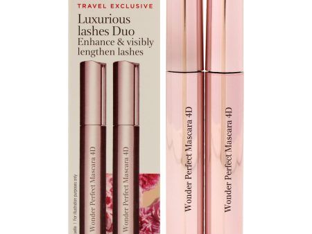 Clarins Luxurious Lashes Duo by Clarins for Women - 2 x 0.2 oz Mascara For Sale