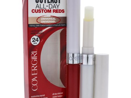 Covergirl Outlast All Day Custom Reds Lipcolor - 830 Your Classic Red by CoverGirl for Women - 0.13 oz Lip Color For Cheap