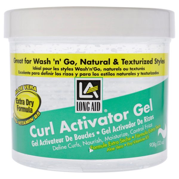 Ampro Long-Aid Curl Activator Gel - Extra Dry by Ampro for Women - 32 oz Gel Sale