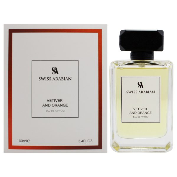 Swiss Arabian Vetiver and Orange by Swiss Arabian for Women - 3.4 oz EDP Spray Discount