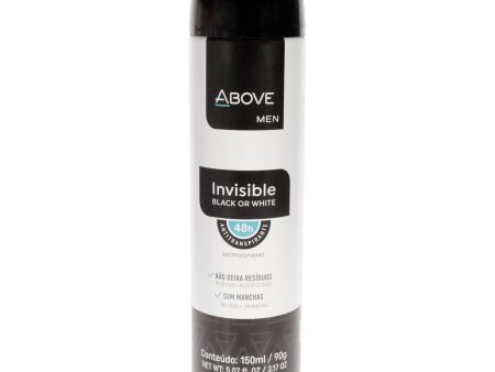 Above 48 Hours Antiperspirant Deodorant - Invisible by Above for Men - 3.17 oz Deodorant Spray Sale