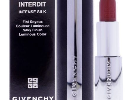 Givenchy Le Rouge Interdit Intense Silk Lipstick - 333 L Iinterdit by Givenchy for Women - 0.12 oz Lipstick (Refillable) Sale