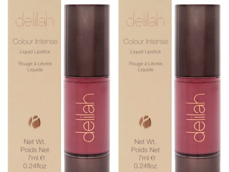 Delilah Colour Intense Liquid Lipstick - Belle by Delilah for Women - 0.24 oz Lipstick - Pack of 2 Hot on Sale