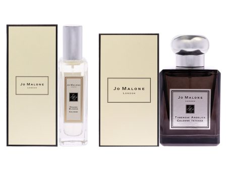 Jo Malone Orange Blossom and Tuberose Angelica Intense Kit by Jo Malone for Unisex - 2 Pc Kit 1oz Cologne Spray, 1.7oz Cologne Spray on Sale