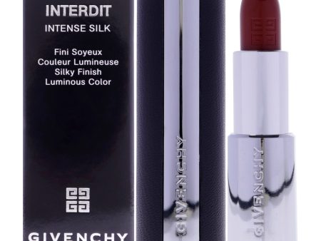 Givenchy Le Rouge Interdit Intense Silk Lipstick - 319 Rouge Santal by Givenchy for Women - 0.12 oz Lipstick (Refillable) Hot on Sale