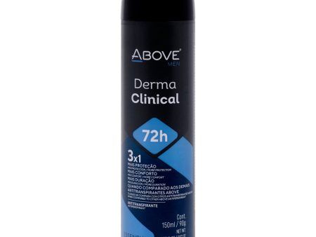 Above 72 Hours Antiperspirant Deodorant - Derma Clinical by Above for Men - 3.17 oz Deodorant Spray Discount