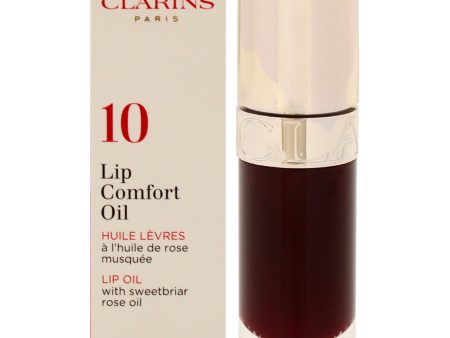 Clarins Lip Comfort Oil - 10 Plum by Clarins for Women - 0.2 oz Lip Oil Online Hot Sale