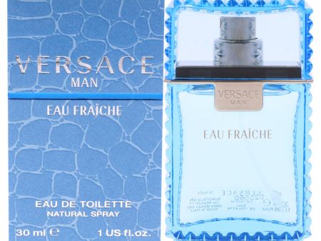 Versace Versace Man Eau Fraiche by Versace for Men - 1 oz EDT Spray - Pack of 2 For Sale