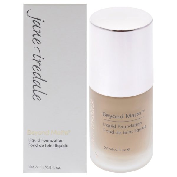 Jane Iredale Beyond Matte Liquid Foundation - M7 Medium with Beige Gold Undertones by Jane Iredale for Women - 0.9 oz Foundation Online