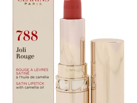 Clarins Joli Rouge Satin Lipstick - 788 Peach Nude by Clarins for Women - 0.1 oz Lipstick Online