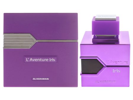 Al Haramain LAventure Iris - Purple by Al Haramain for Unisex - 3.33 oz EDP Spray Online Sale