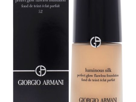 Giorgio Armani Luminous Silk Foundation - 5.2 Light to Medium Peach by Giorgio Armani for Women - 1 oz Foundation For Sale