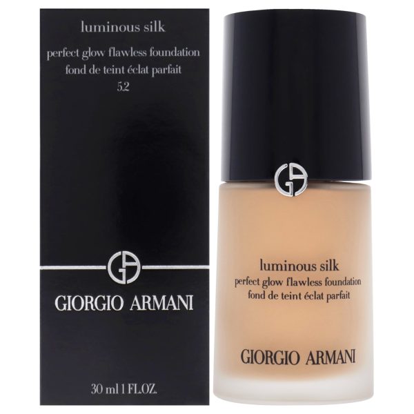 Giorgio Armani Luminous Silk Foundation - 5.2 Light to Medium Peach by Giorgio Armani for Women - 1 oz Foundation For Sale