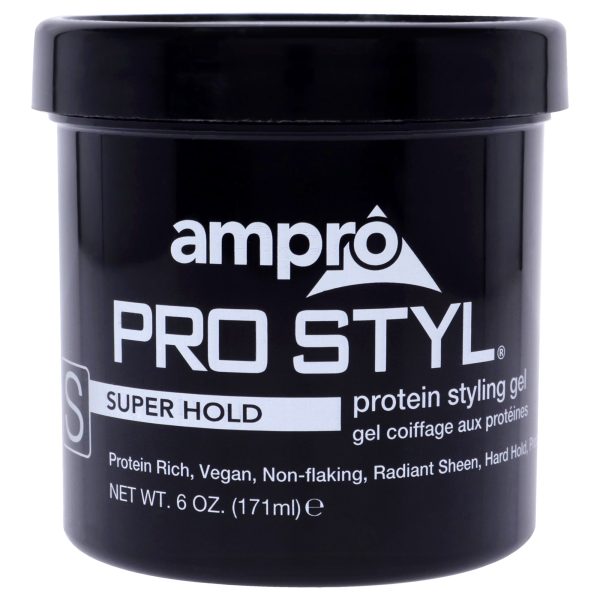 Ampro Pro Styl Gel - Super Hold by Ampro for Women - 6 oz Gel Online now