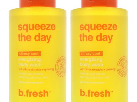 B.Tan Squeeze The Day Energizing Body Wash by B.Tan for Unisex - 16 oz Body Wash - Pack of 2 For Sale