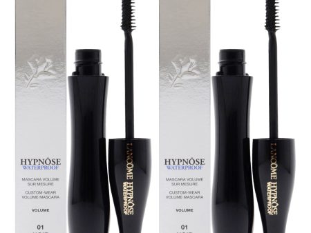 Lancome Hypnose Waterproof Mascara - 01 Noir Hypnotic by Lancome for Women - 0.2 oz Mascara - Pack of 2 Online