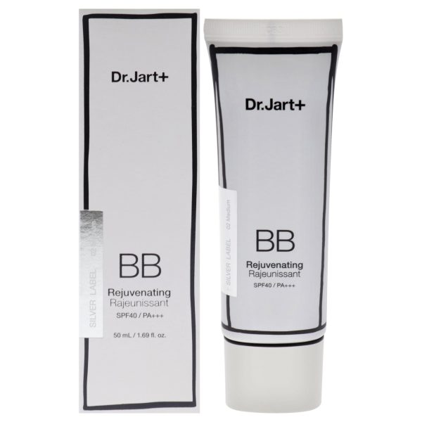 Dr. Jart+ BB Rejuvenating SPF 40 PA Plus - 02 Medium by Dr. Jart+ for Women - 1.69 oz Makeup Online now