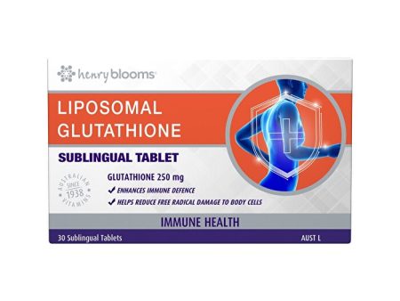 Henry Blooms Liposomal Glutathione Sublingual 30t Online Sale