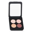 Youngblood Pressed Mineral Eyeshadow Quad - # Taupe Smoke  4g Online Hot Sale