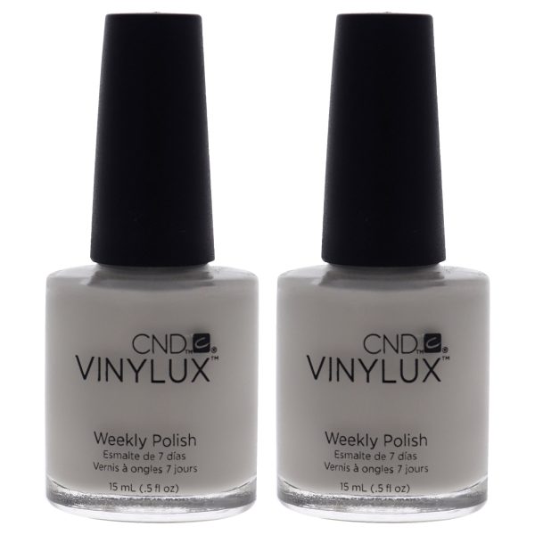 CND Vinylux Weekly Polish - 107 Cityscape by CND for Women - 0.5 oz Nail Polish - Pack of 2 Fashion