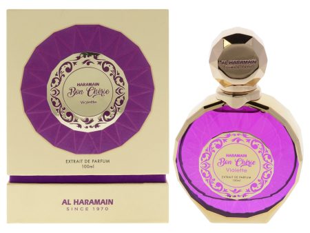 Al Haramain Bon Cherie Violette by Al Haramain for Women - 3.33 oz Extrait De Parfum Spray Hot on Sale