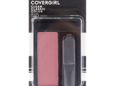 Covergirl Clean Classic Color Blush - 510 Iced Plum by CoverGirl for Women - 0.3 oz Blush Supply