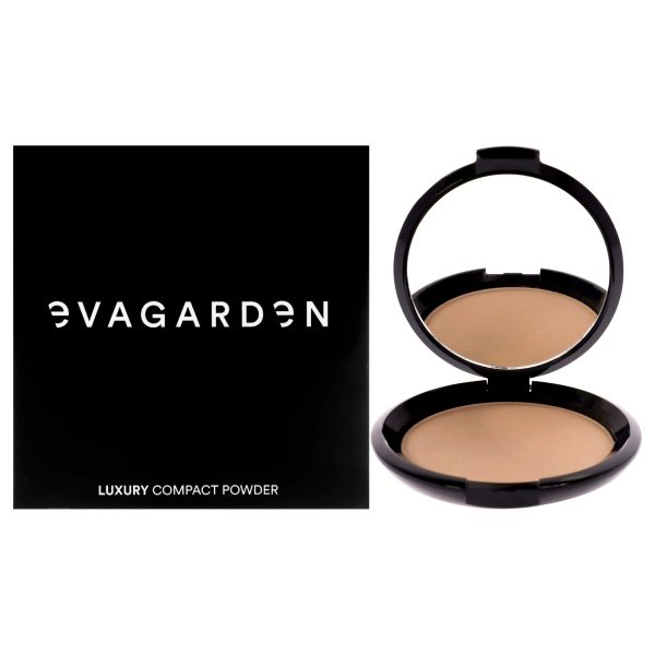 Evagarden Luxury Compact Powder - 886 Light by Evagarden for Women - 0.35 oz Powder Supply