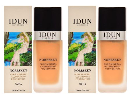 Idun Minerals Norrsken Foundation - 209 Svea by Idun Minerals for Women - 1 oz Foundation - Pack of 2 Cheap