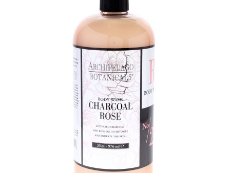 Archipelago Botanicals Body Wash - Charcoal Rose by Archipelago Botanicals for Unisex - 33 oz Body Wash Discount